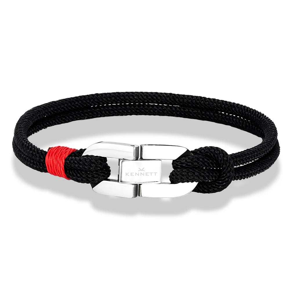 Kennett Octora Bracelet – Figure Eight Rope Cord Bracelet with Contrast Stitching Kennett Great Britain