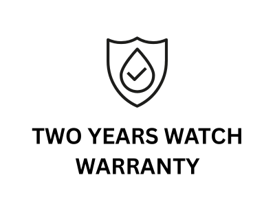 Two years watch warranty