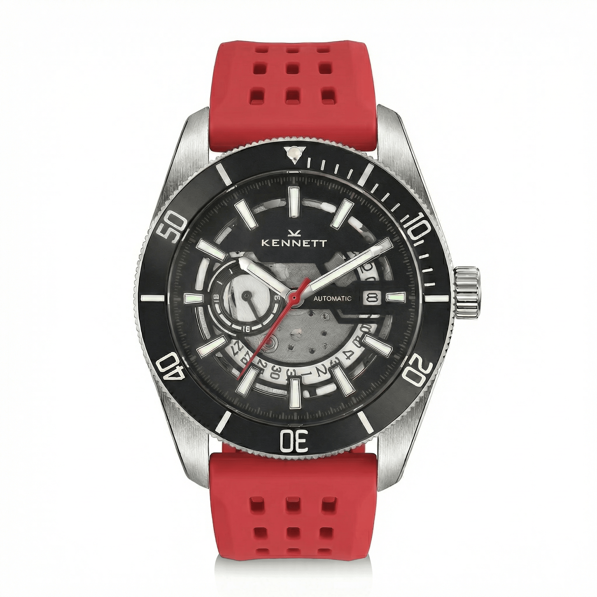 product_name Perforated FKM Red Strap
