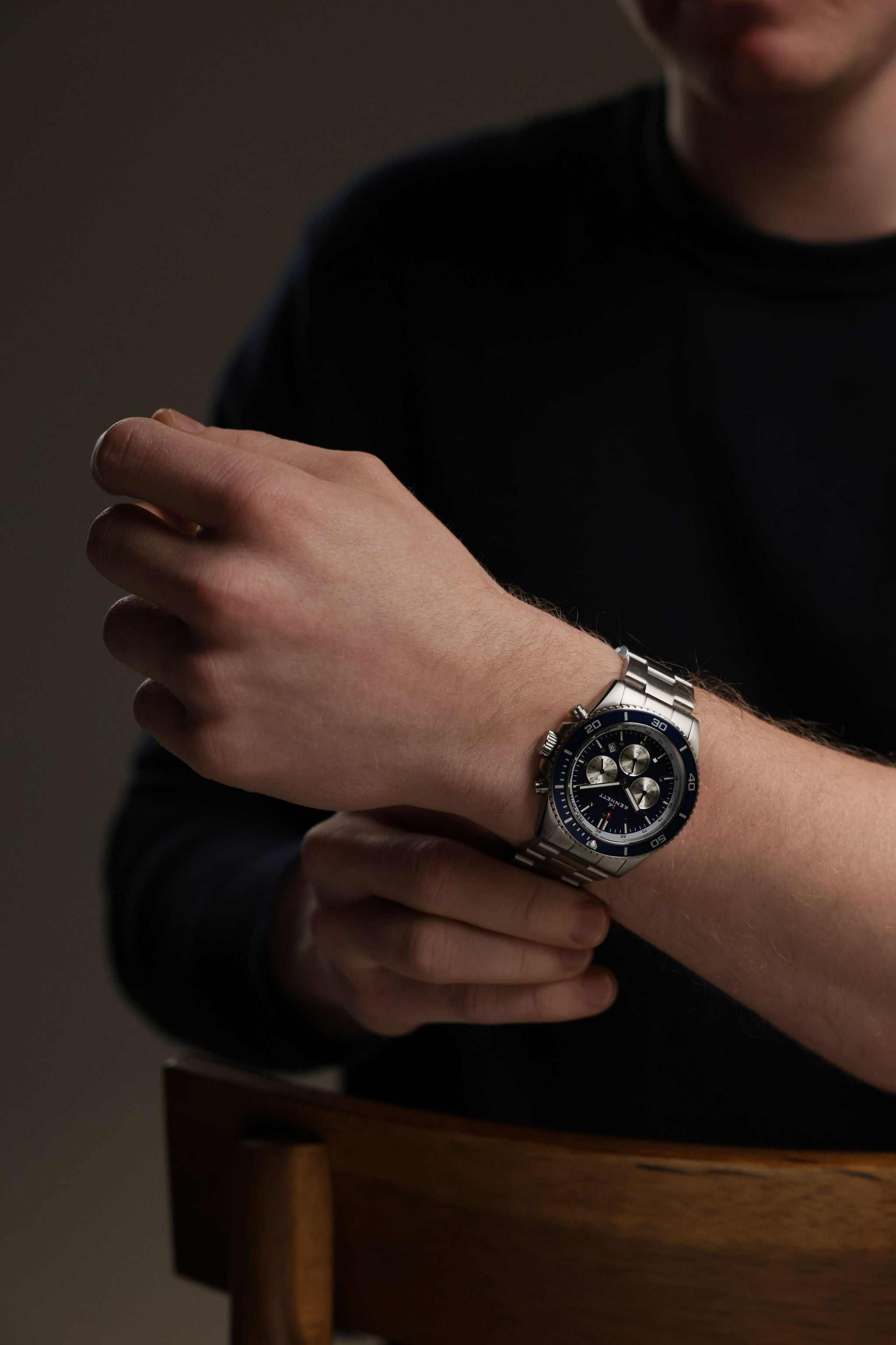 Kennett PaceSetter Chronograph Watch | Nautical Inspired Timepiece Kennett Great Britain
