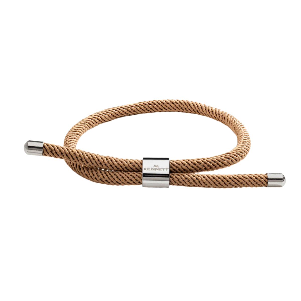 Kennett Adjustable Nylon Cord Bracelet in Jumeirah Sand