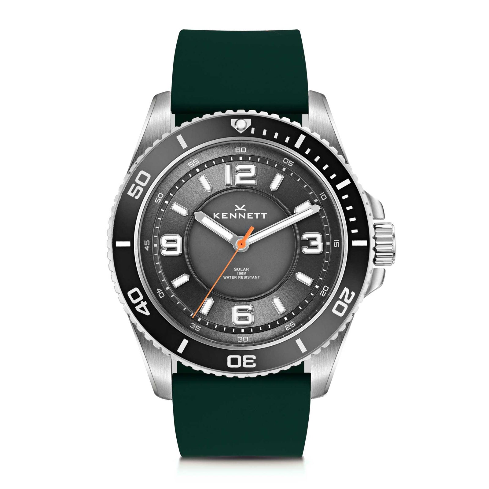 Kennett Solaxplorer Solar Watch - 100M Waterproof, Japanese Movement Mens WatchKennett Great Britain