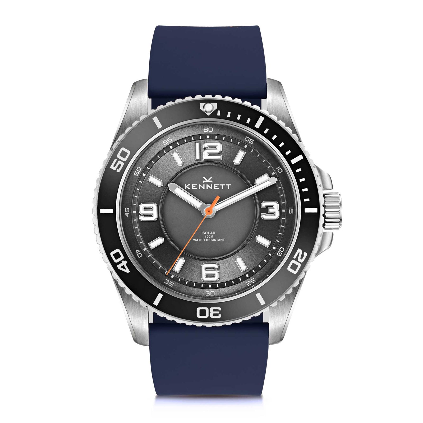 Kennett Solaxplorer Solar Watch - 100M Waterproof, Japanese Movement Mens WatchKennett Great Britain