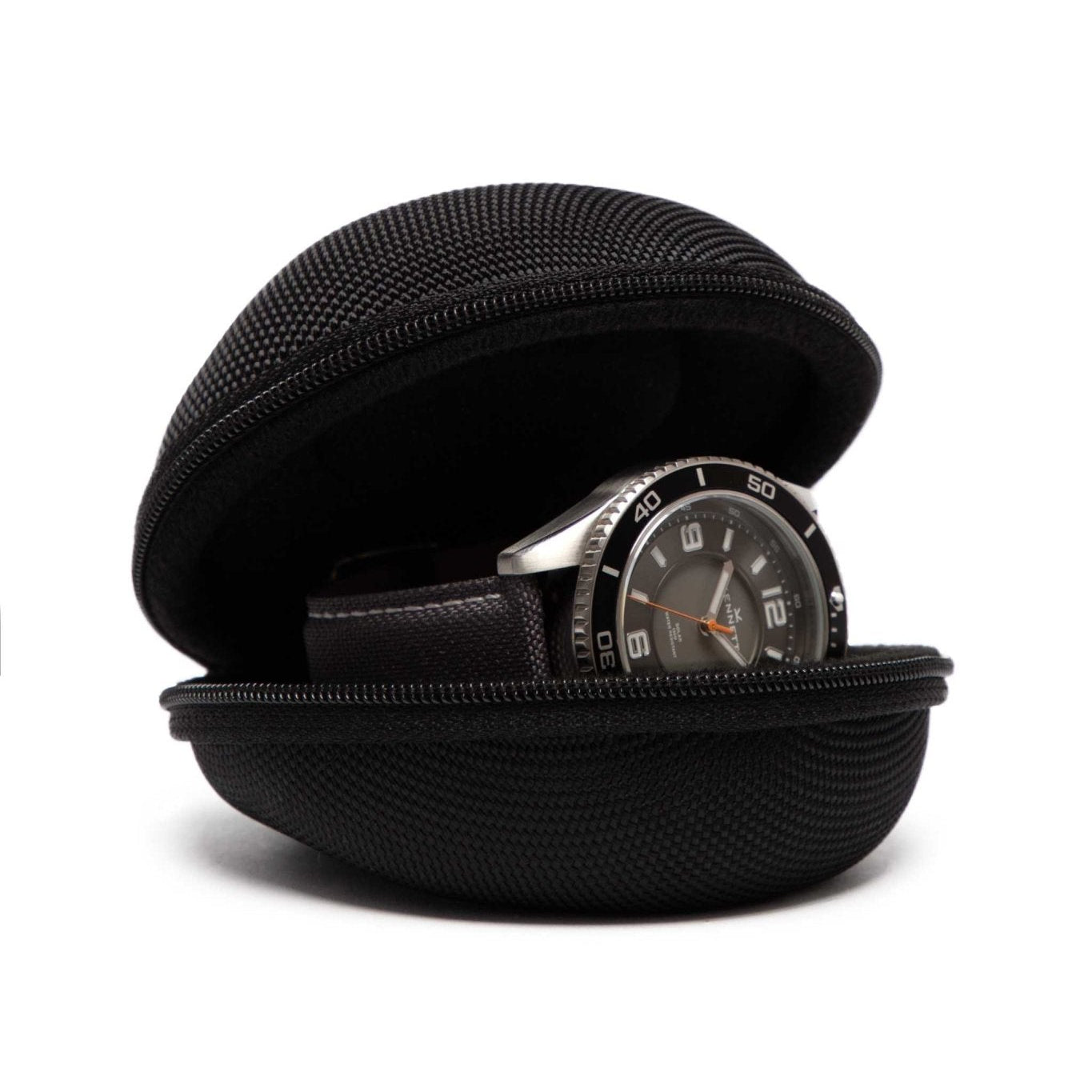 Black Single Watch Travel Case – Secure & Compact Design watchcaseKennett Great Britain
