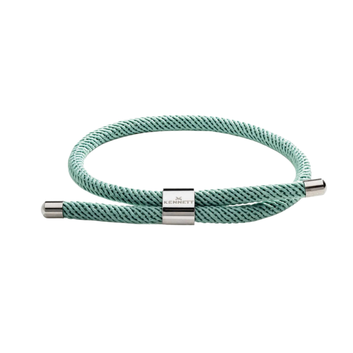 Kennett Adjustable Nylon Cord Bracelet in Miami Green