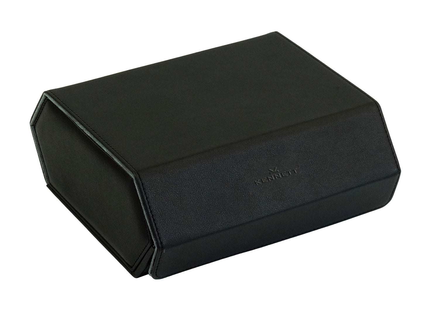 Kennett 6 Piece Hexagon Watch Case Black PU Leather Kennett Great Britain