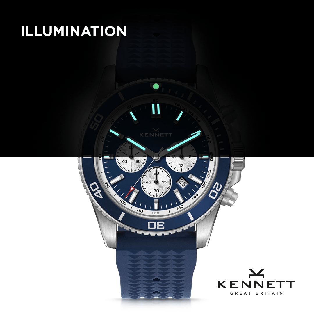 Kennett PaceSetter Chronograph Watch | Nautical Inspired Timepiece Kennett Great Britain