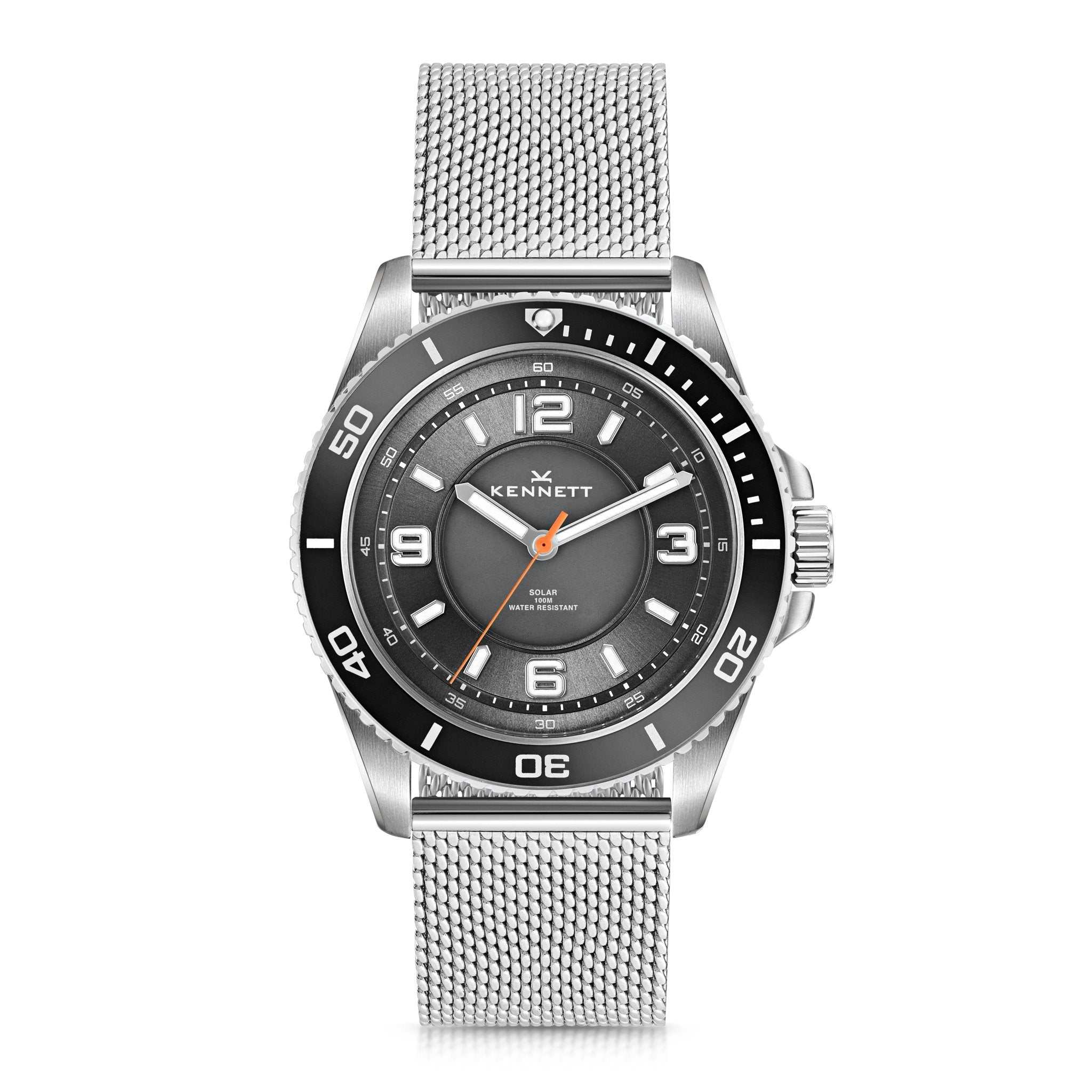 Kennett Solaxplorer Solar Powered Waterproof Watch Mens WatchKennett Great Britain