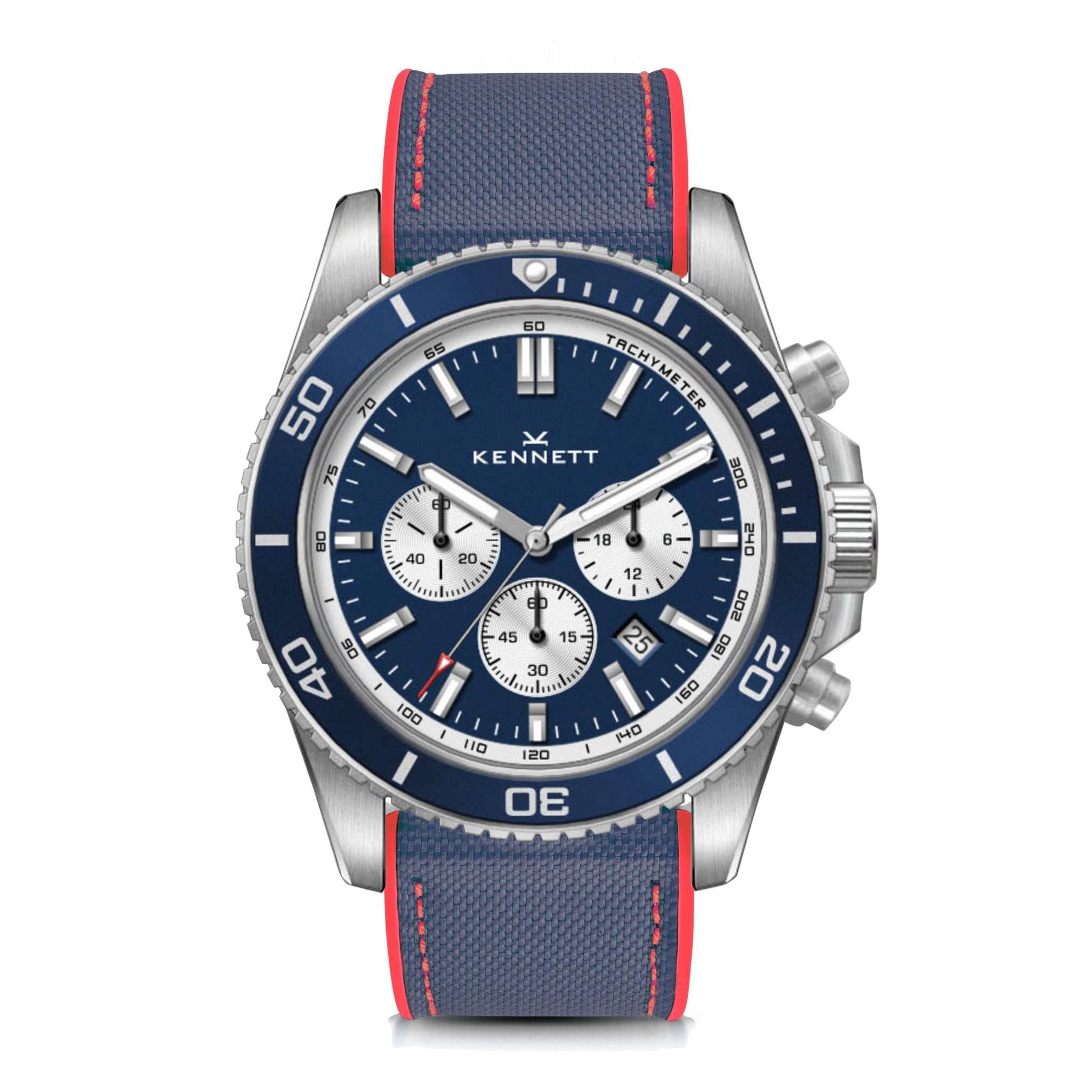 Kennett PaceSetter Chronograph Watch | Nautical Inspired Timepiece Kennett Great Britain