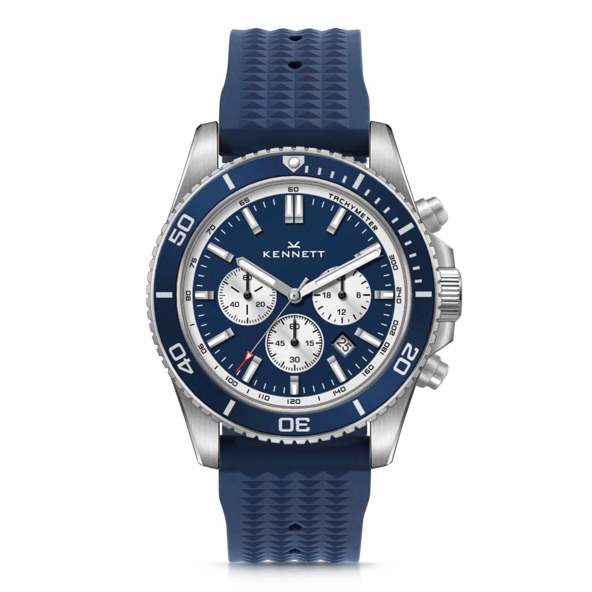Kennett PaceSetter Chronograph Watch | Nautical Inspired Timepiece Kennett Great Britain