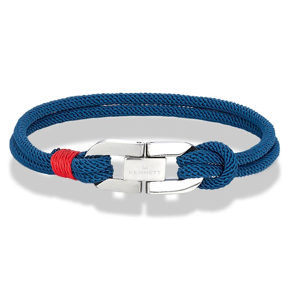 Kennett Octora Bracelet – Figure Eight Rope Cord Bracelet with Contrast Stitching Kennett Great Britain