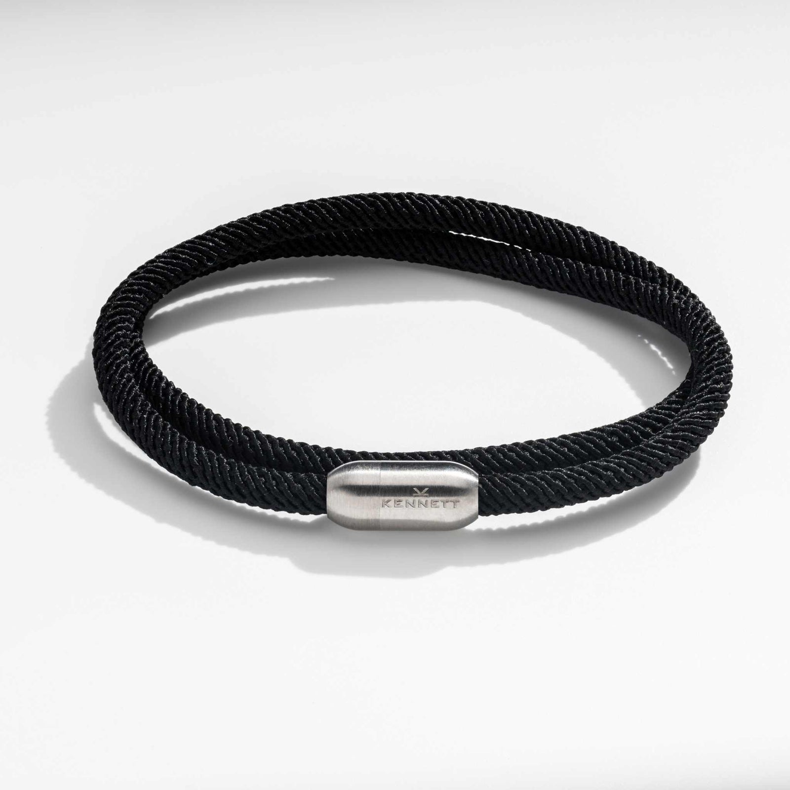 Black Magellan bracelet by Kennett