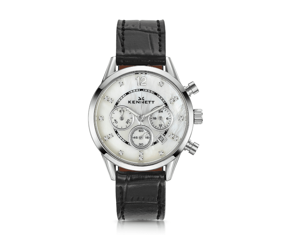 Kennett Lady Savro Watch Croco Black Strap LADIES WATCHKennett Great Britain