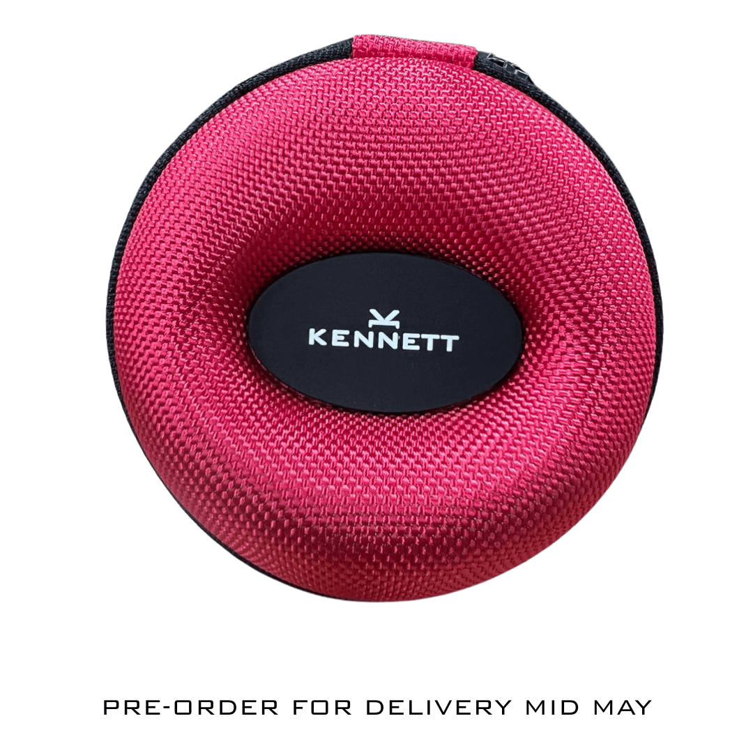 Red Single Watch Travel Case – Bold, Secure & Stylish watchcaseKennett Great Britain