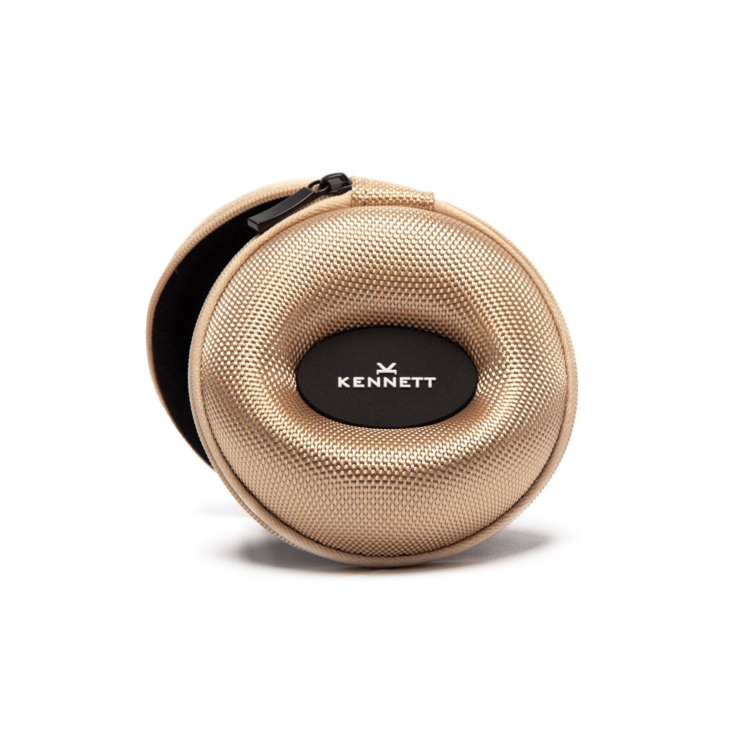 Gold Single Watch Travel Case – Protective &amp; Travel Friendly watchcaseKennett Great Britain