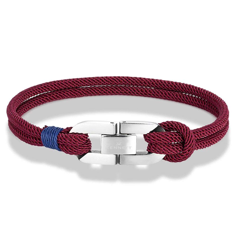 Kennett Octora Bracelet – Figure Eight Rope Cord Bracelet with Contrast Stitching Kennett Great Britain