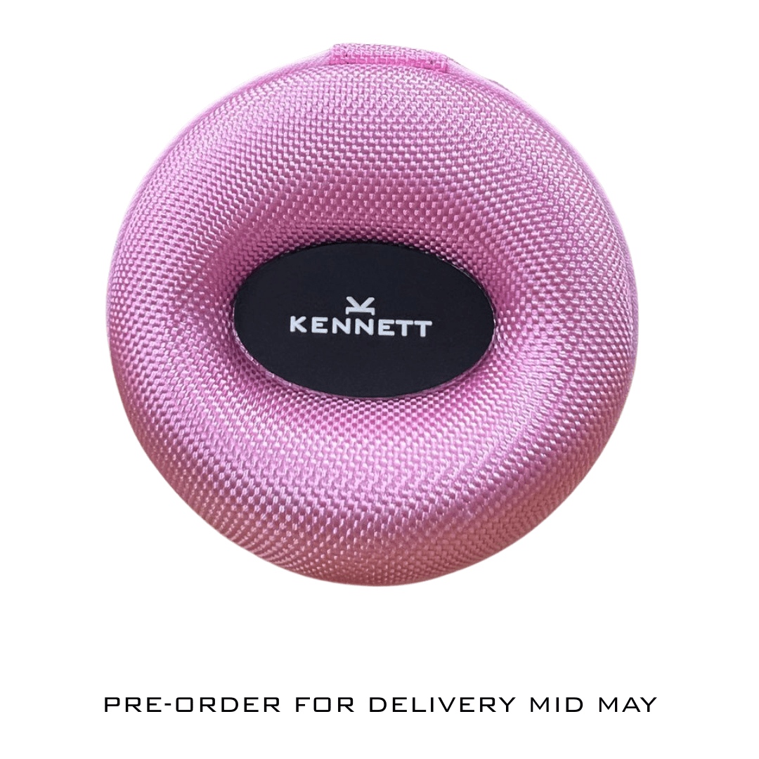 Pink Single Watch Travel Case – Stylish, Protective & Compact watchcaseKennett Great Britain