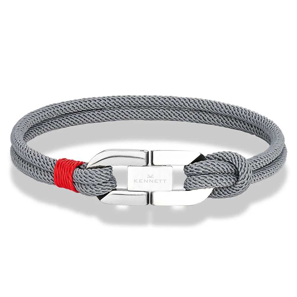 Kennett Octora Bracelet – Figure Eight Rope Cord Bracelet with Contrast Stitching Kennett Great Britain