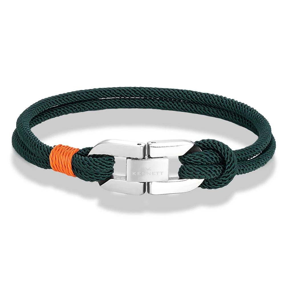 Kennett Octora Bracelet – Figure Eight Rope Cord Bracelet with Contrast Stitching Kennett Great Britain