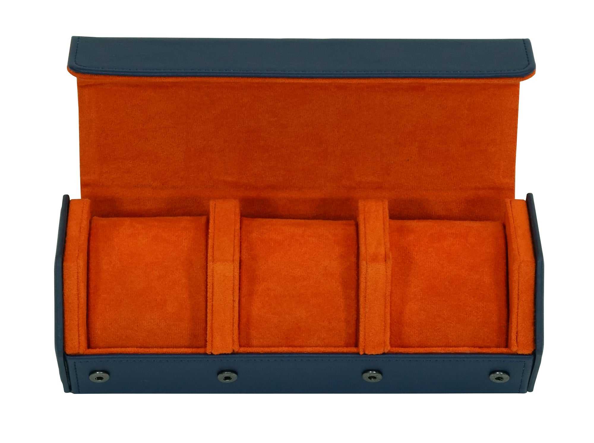 Kennett 3 - Piece Hexagon Watch Case – Dark Blue Kennett Great Britain