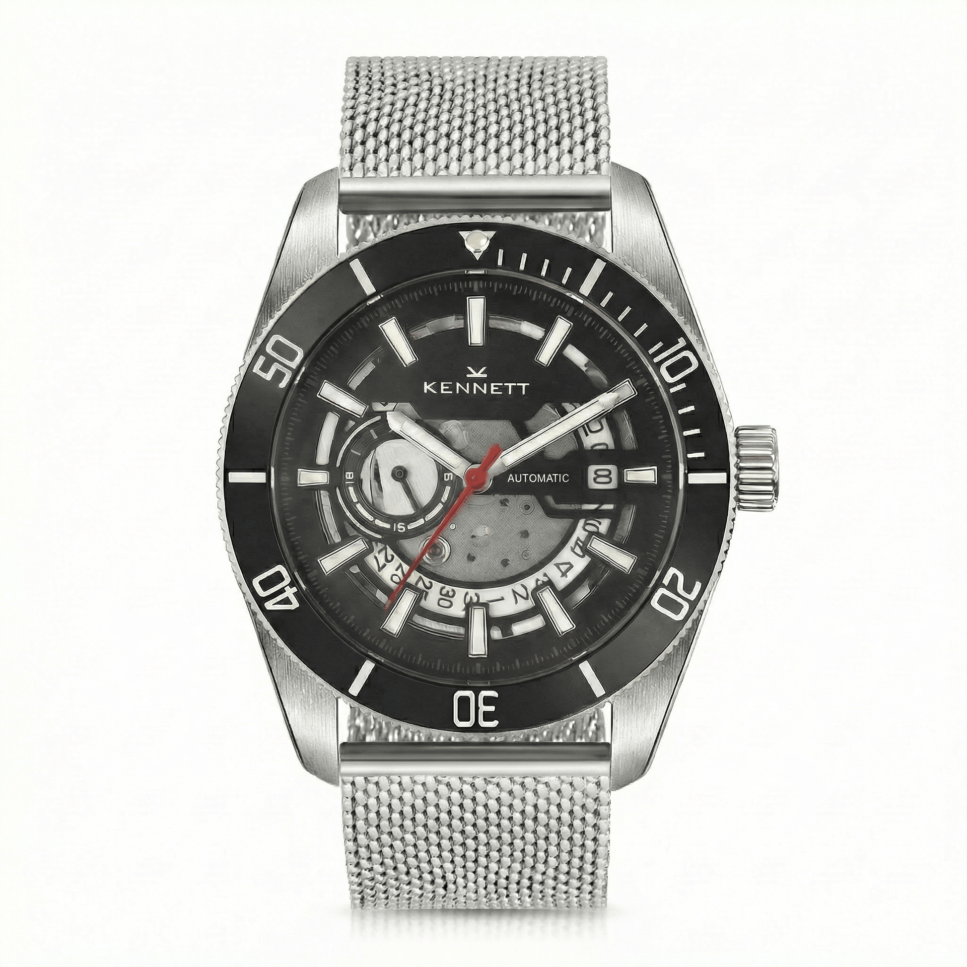 Kennett Viktor Automatic Watch – Skeleton Dial 42mm