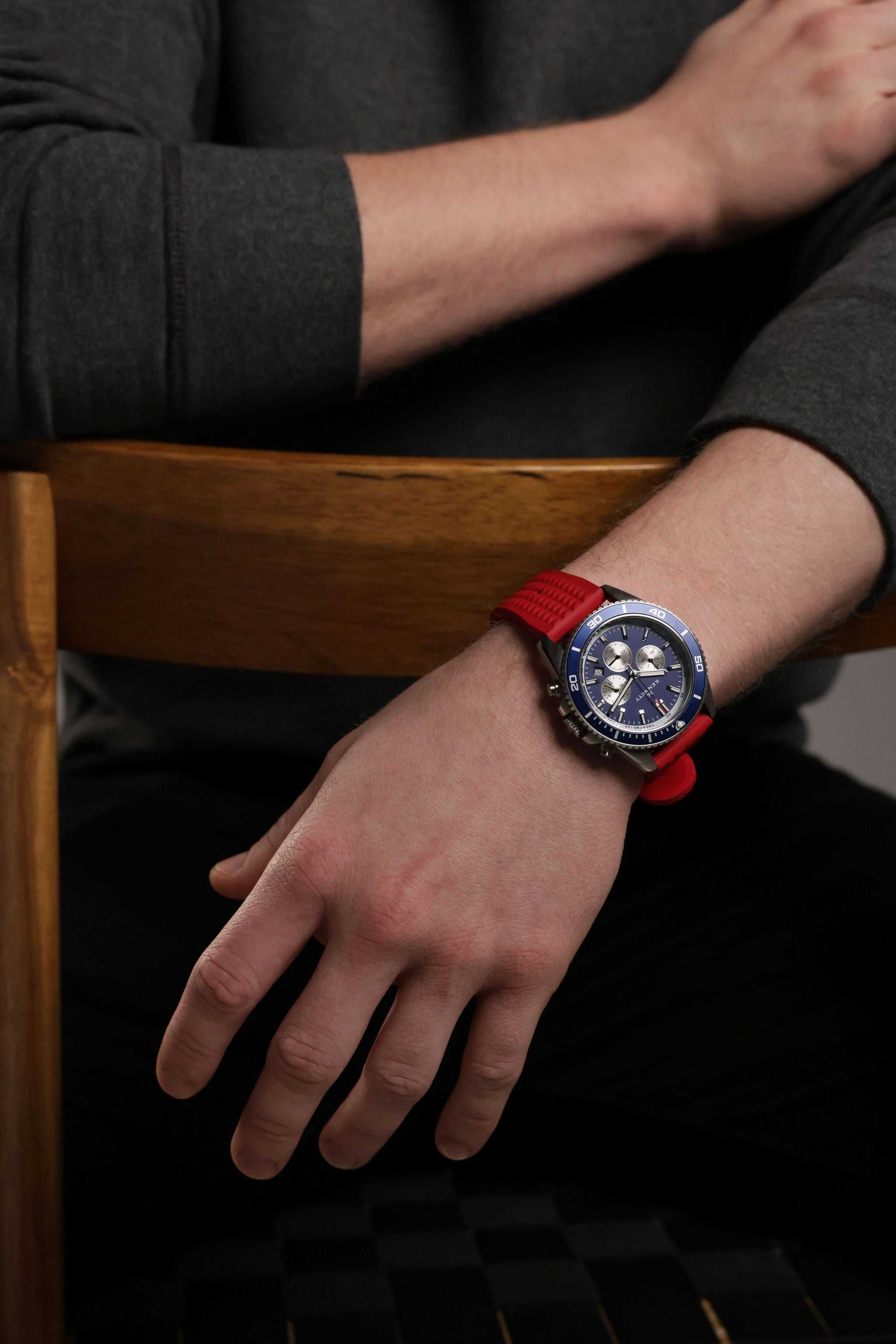 Kennett PaceSetter Chronograph Watch | Nautical Inspired Timepiece Kennett Great Britain