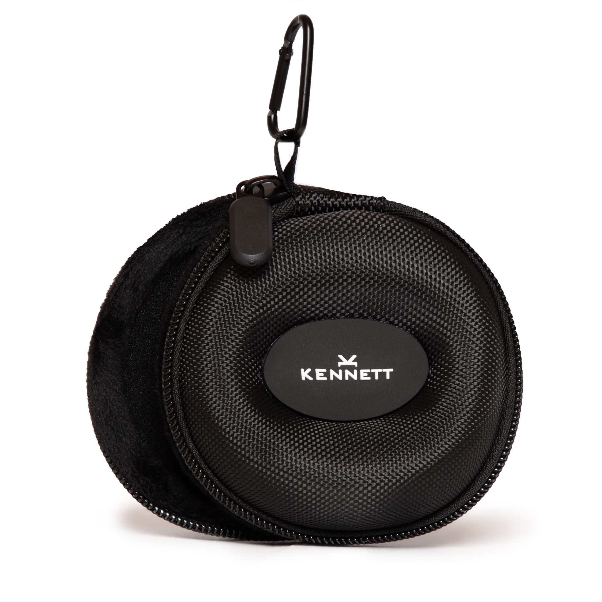 Black Single Watch Travel Case with Clip – Secure & Compact Design watchcaseKennett Great Britain