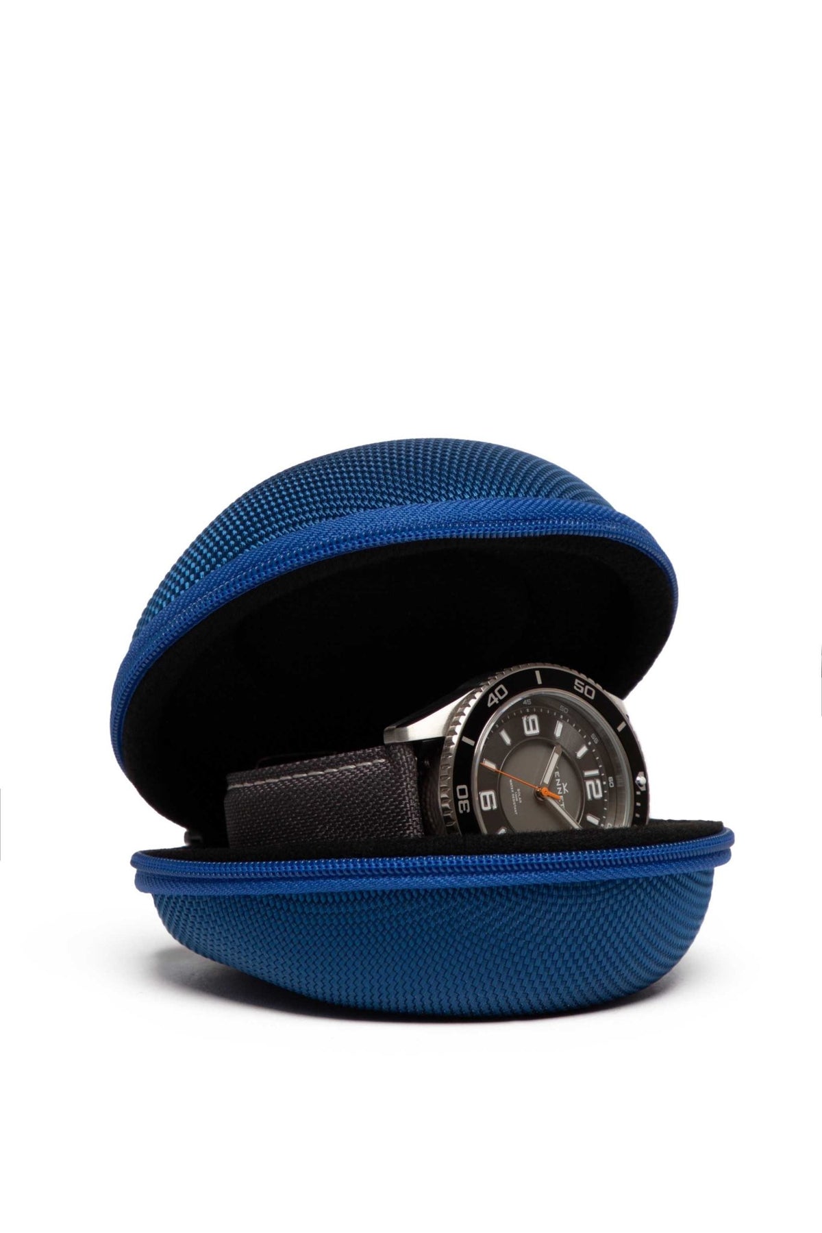Blue Single Watch Travel Case – Sleek, Durable & Portable watchcaseKennett Great Britain