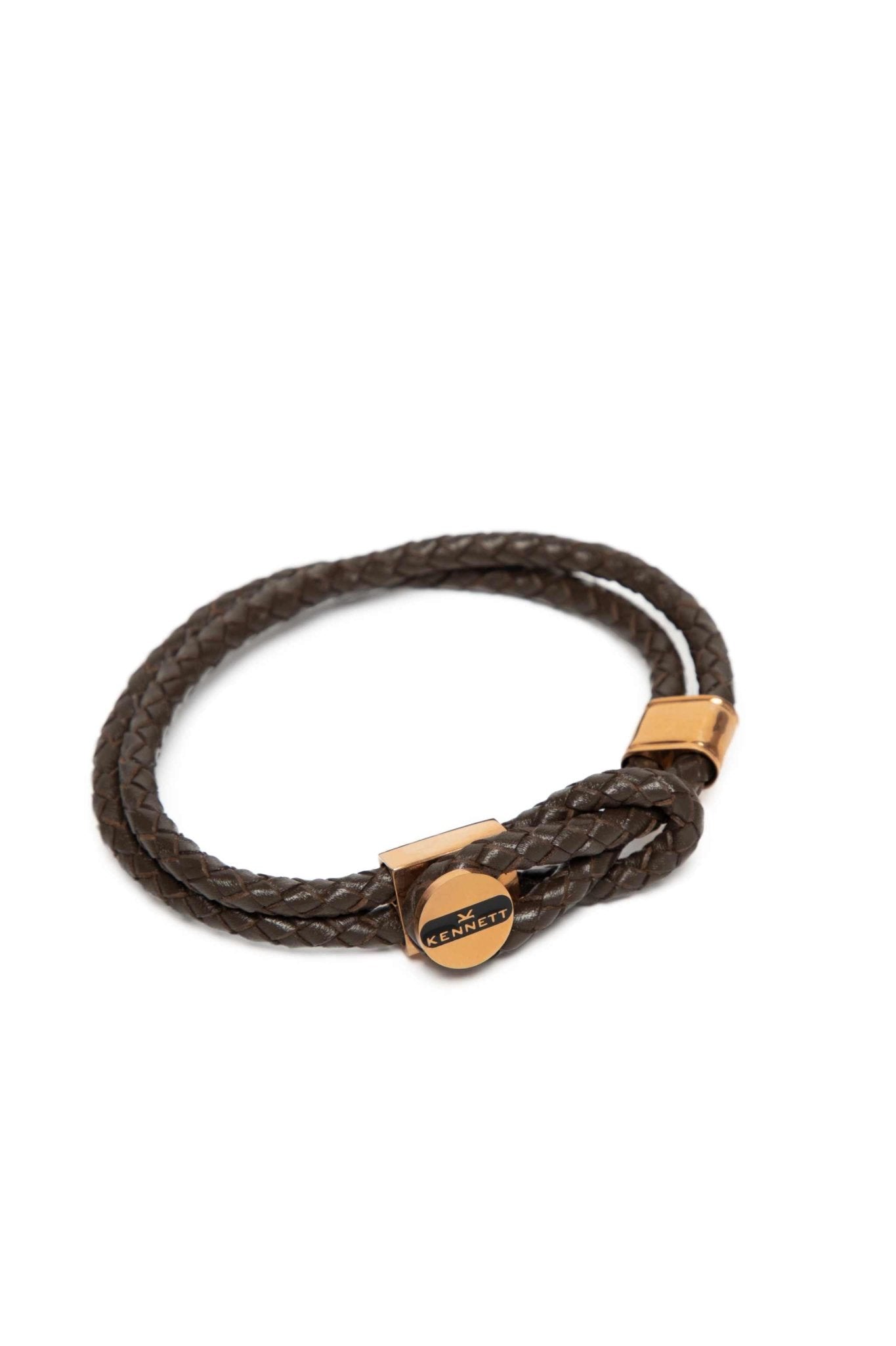 Kennett Circoro Bracelet – PU Leather & Steel Clasp Kennett Great Britain