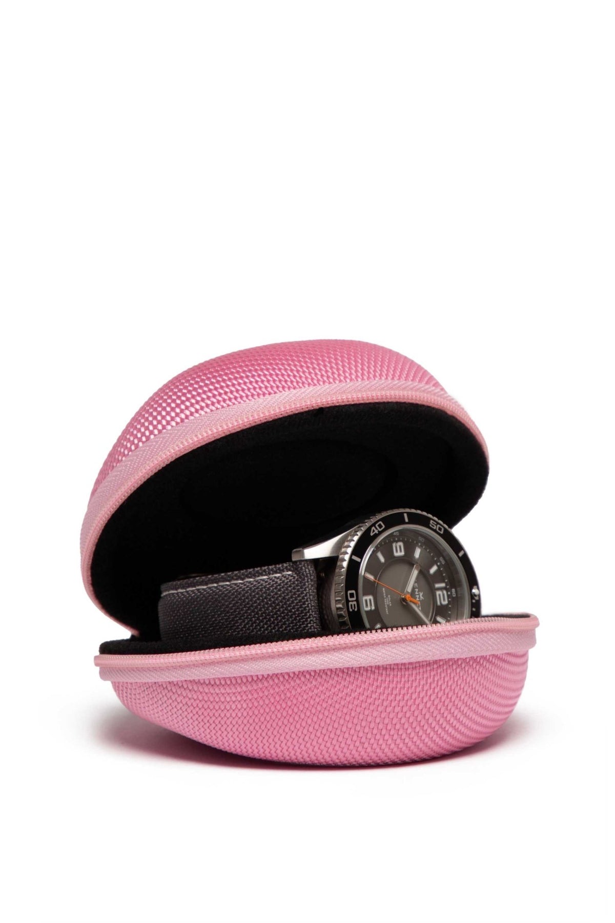 Pink Single Watch Travel Case – Stylish, Protective & Compact watchcaseKennett Great Britain