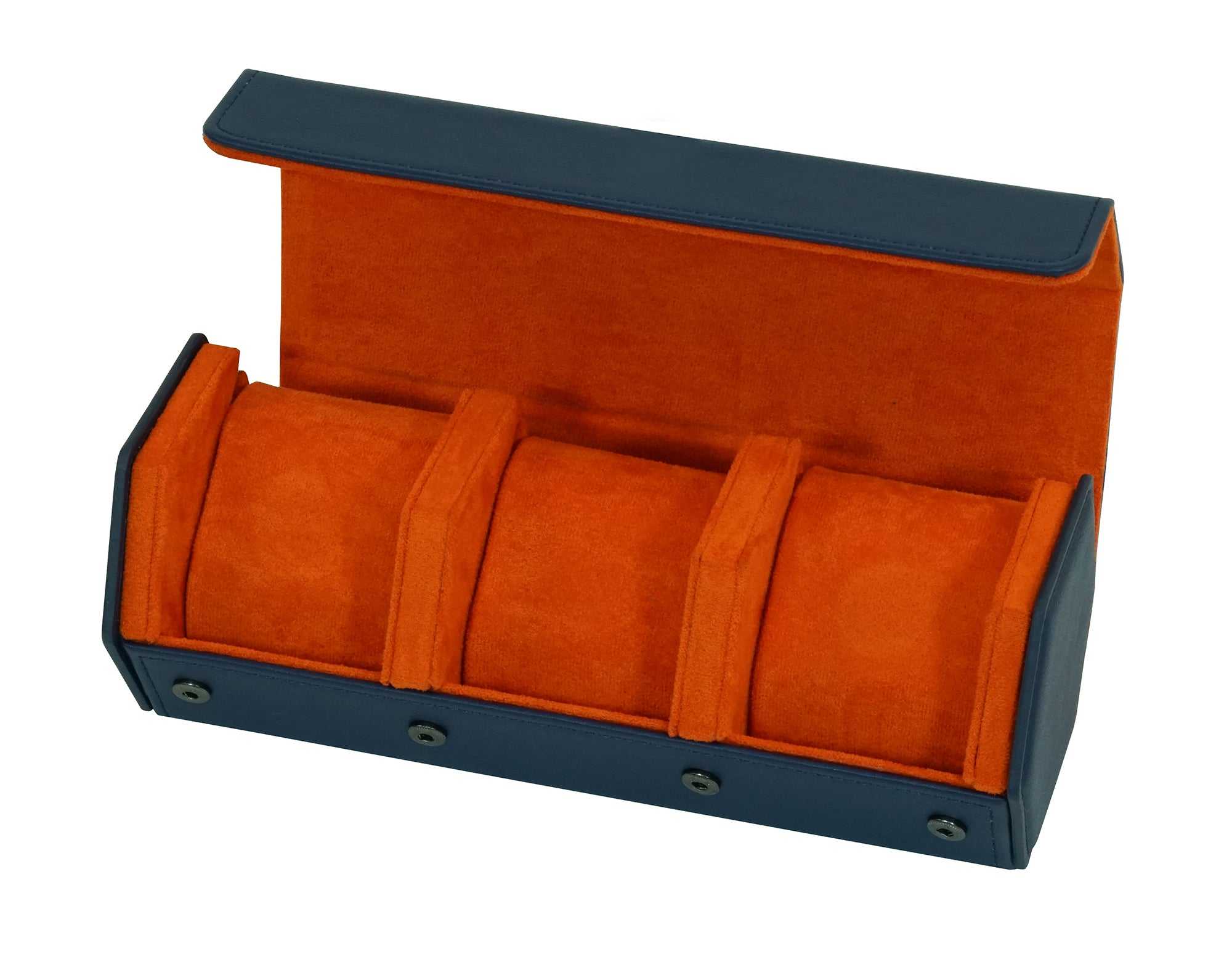 Kennett 3 - Piece Hexagon Watch Case – Dark Blue Kennett Great Britain