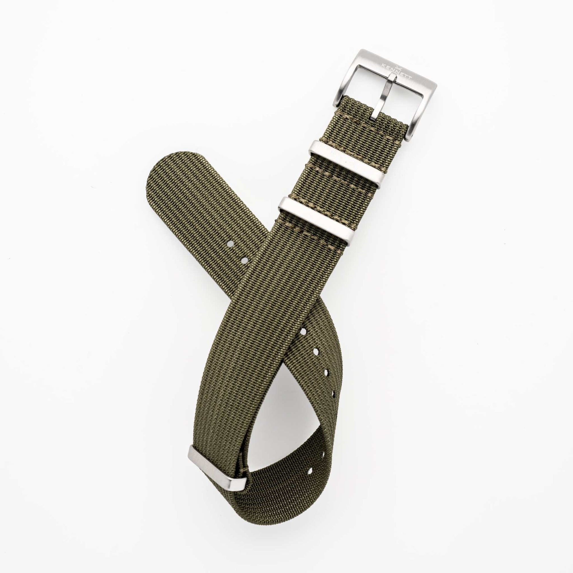 Kennett Ribbed Nylon Fabric Watch Straps