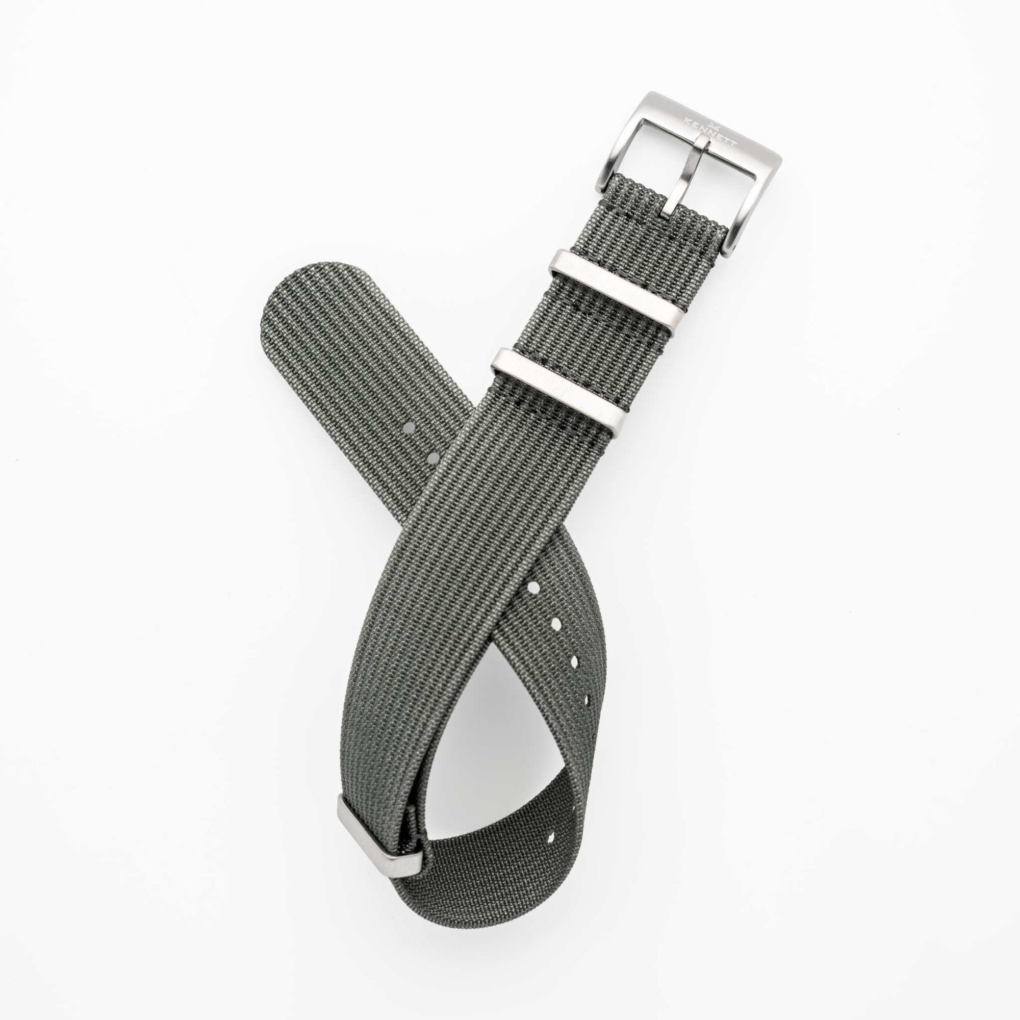 Kennett Ribbed Nylon Fabric Watch Straps