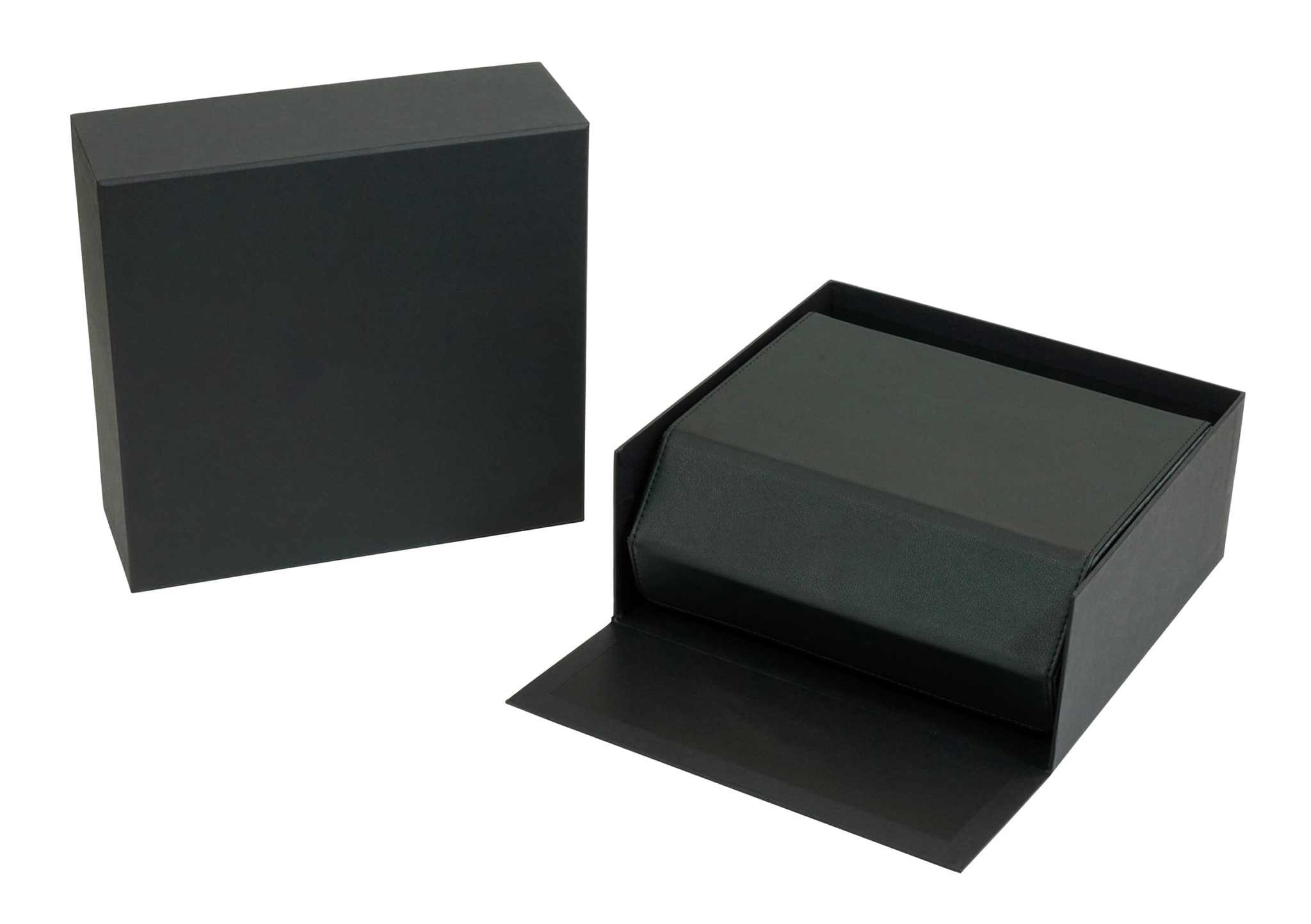 Kennett 6 Piece Hexagon Watch Case Black PU Leather Kennett Great Britain