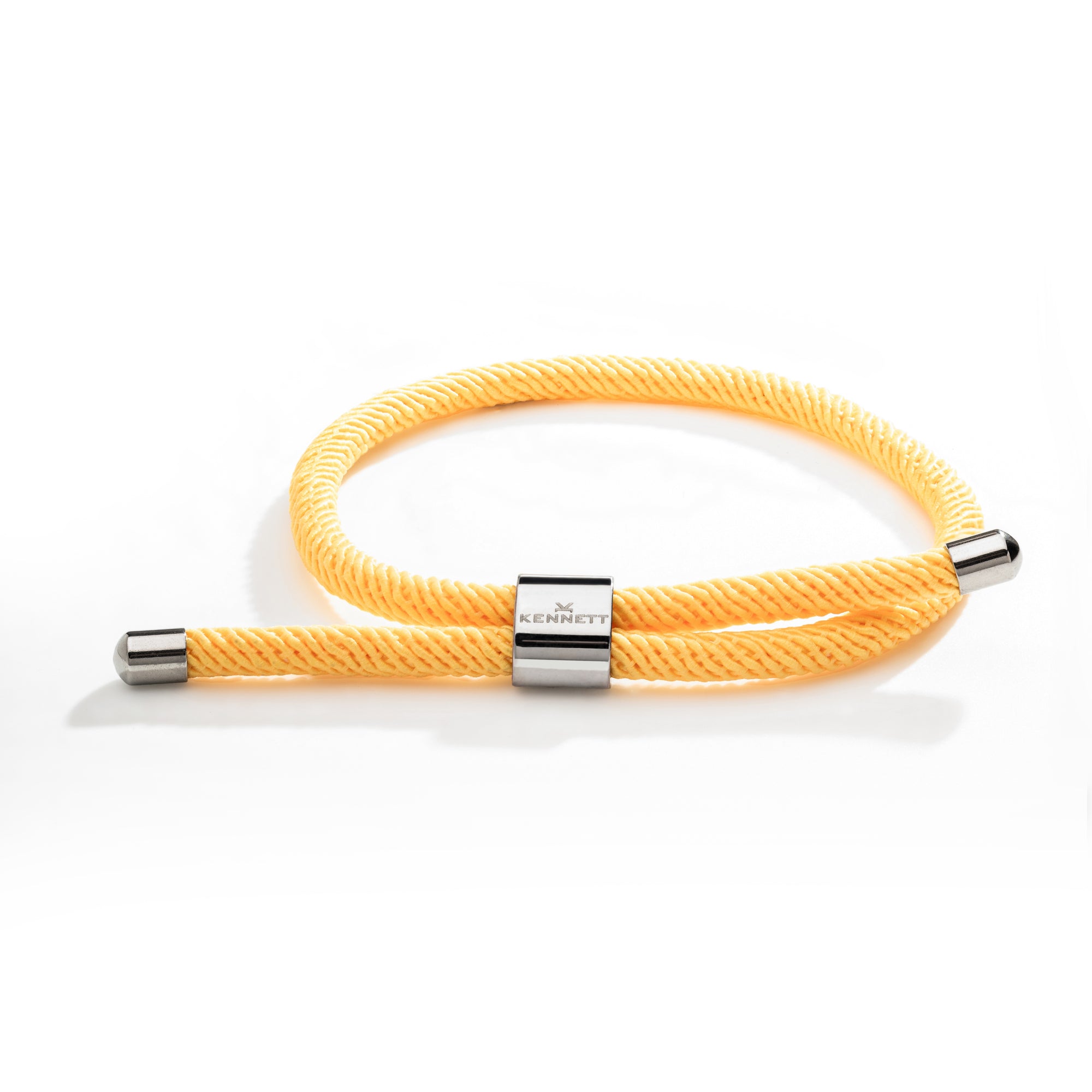 Scuba Yellow rope bracelet by Kennett Jewellery