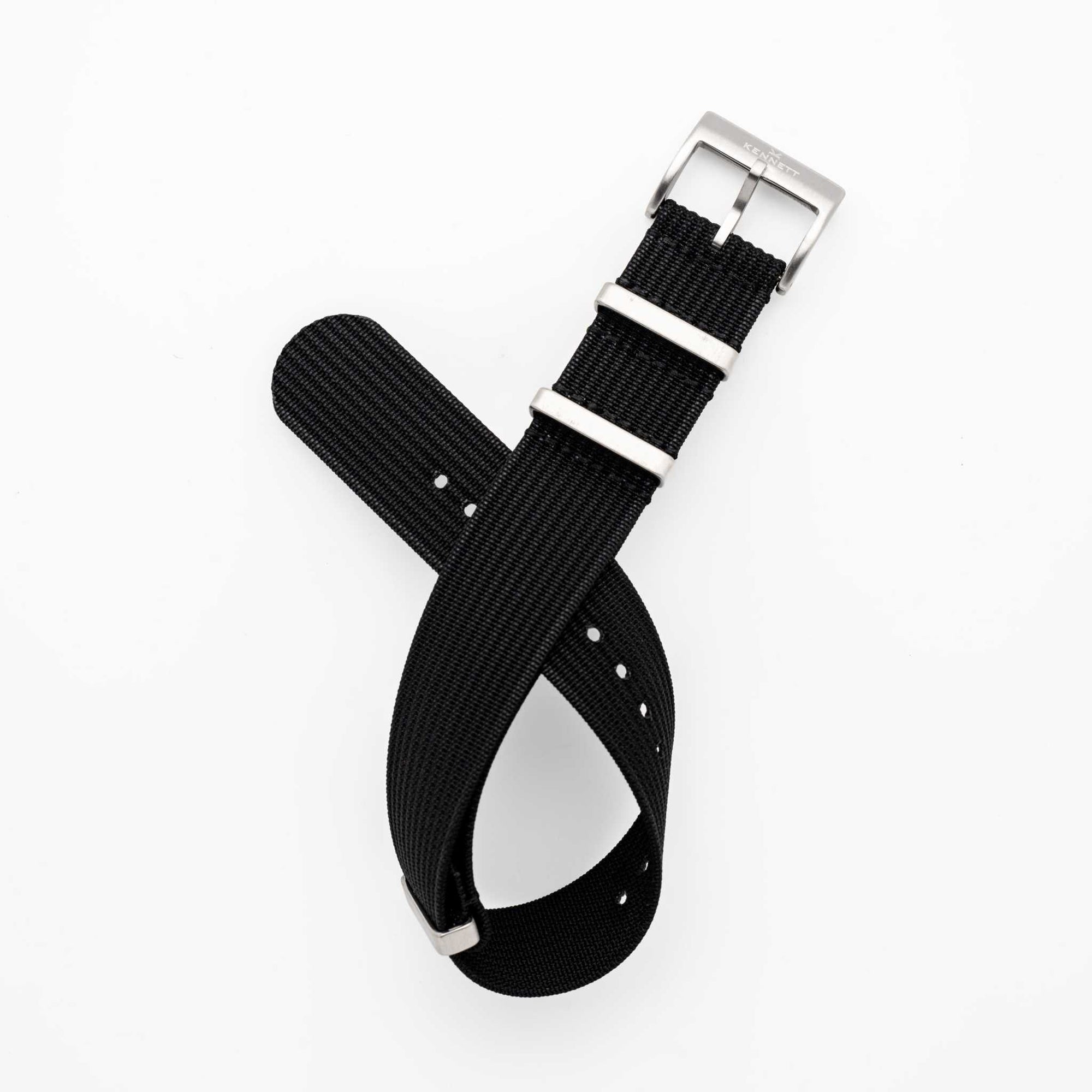 Kennett Ribbed Nylon Fabric Watch Straps