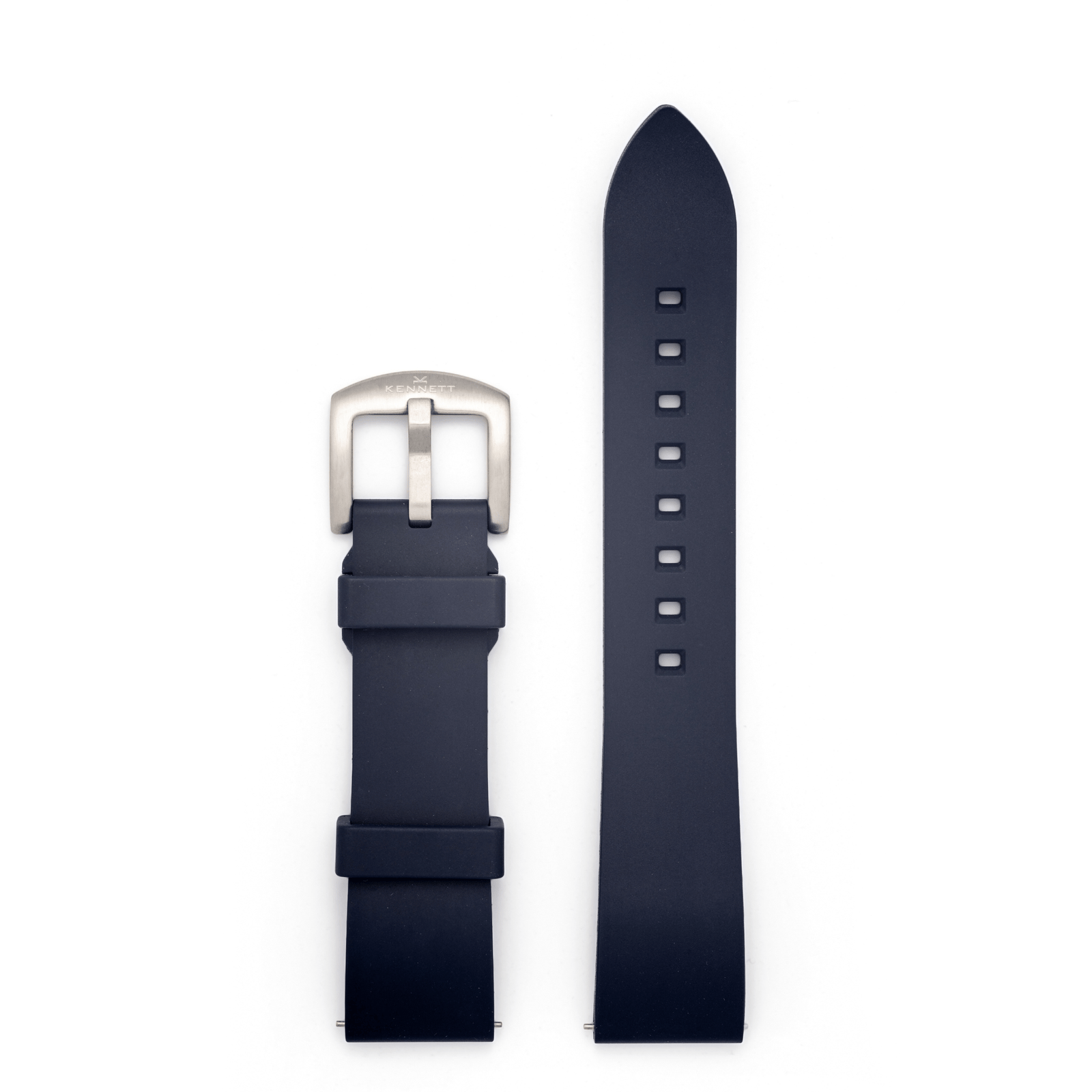 Kennett FKM Rubber Strap 22MM Navy Kennett Great Britain