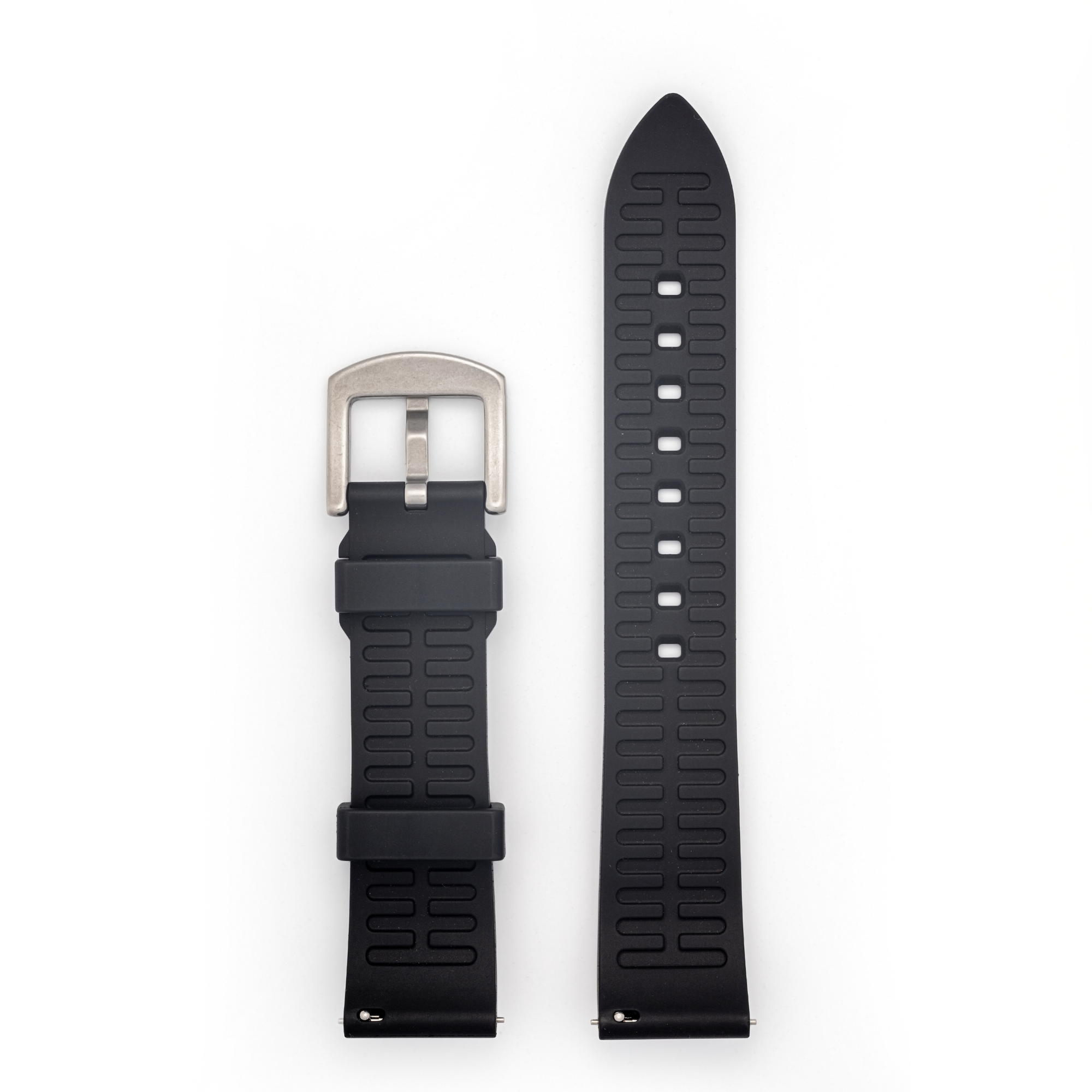 Kennett FKM Rubber Watch Strap 22MM Black