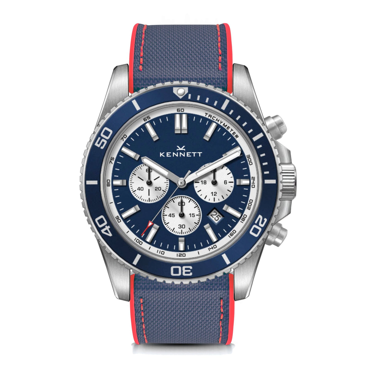 Kennett PaceSetter Chronograph Watch | Nautical Inspired Timepiece Kennett Great Britain