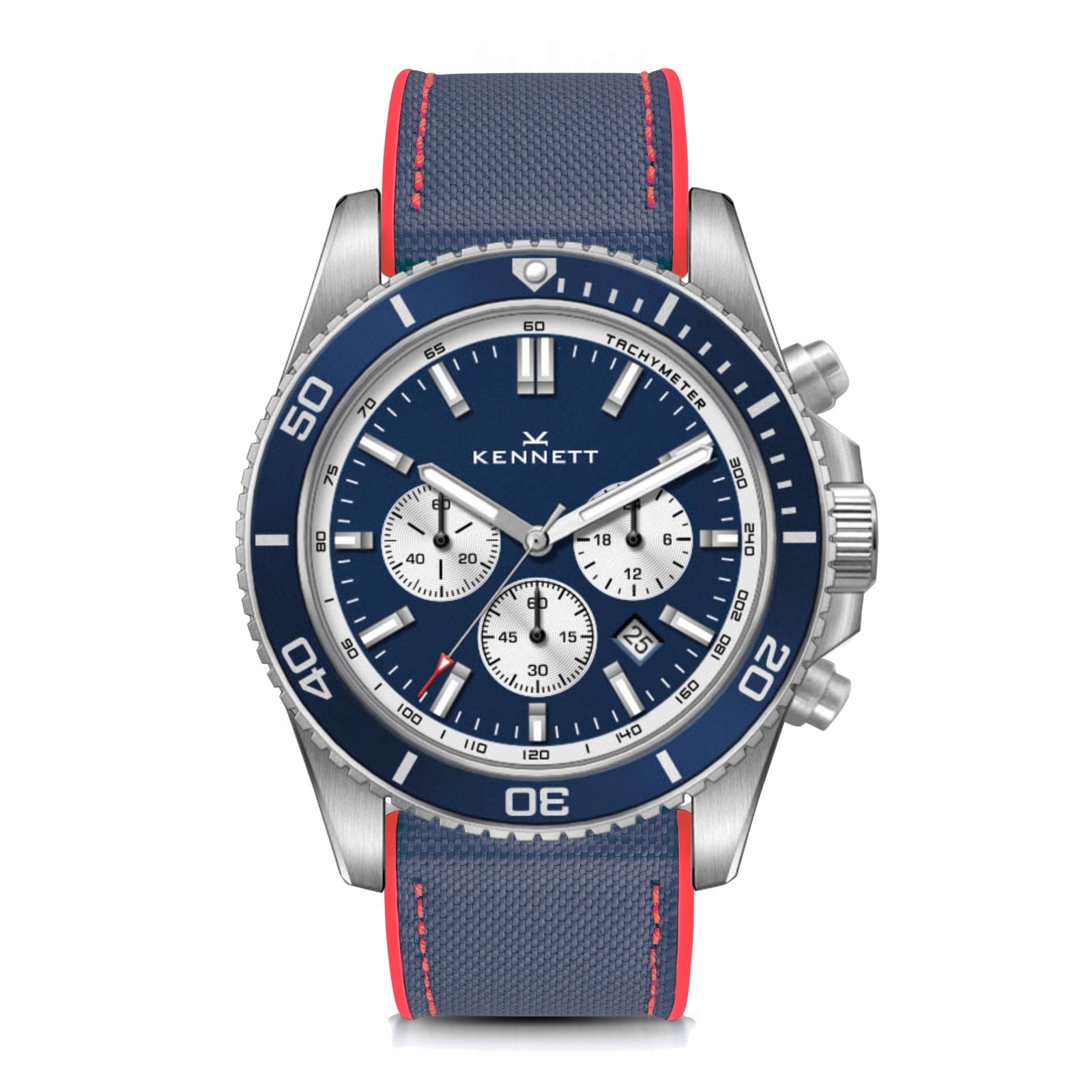 Kennett PaceSetter Chronograph Watch | Nautical Inspired Timepiece Kennett Great Britain