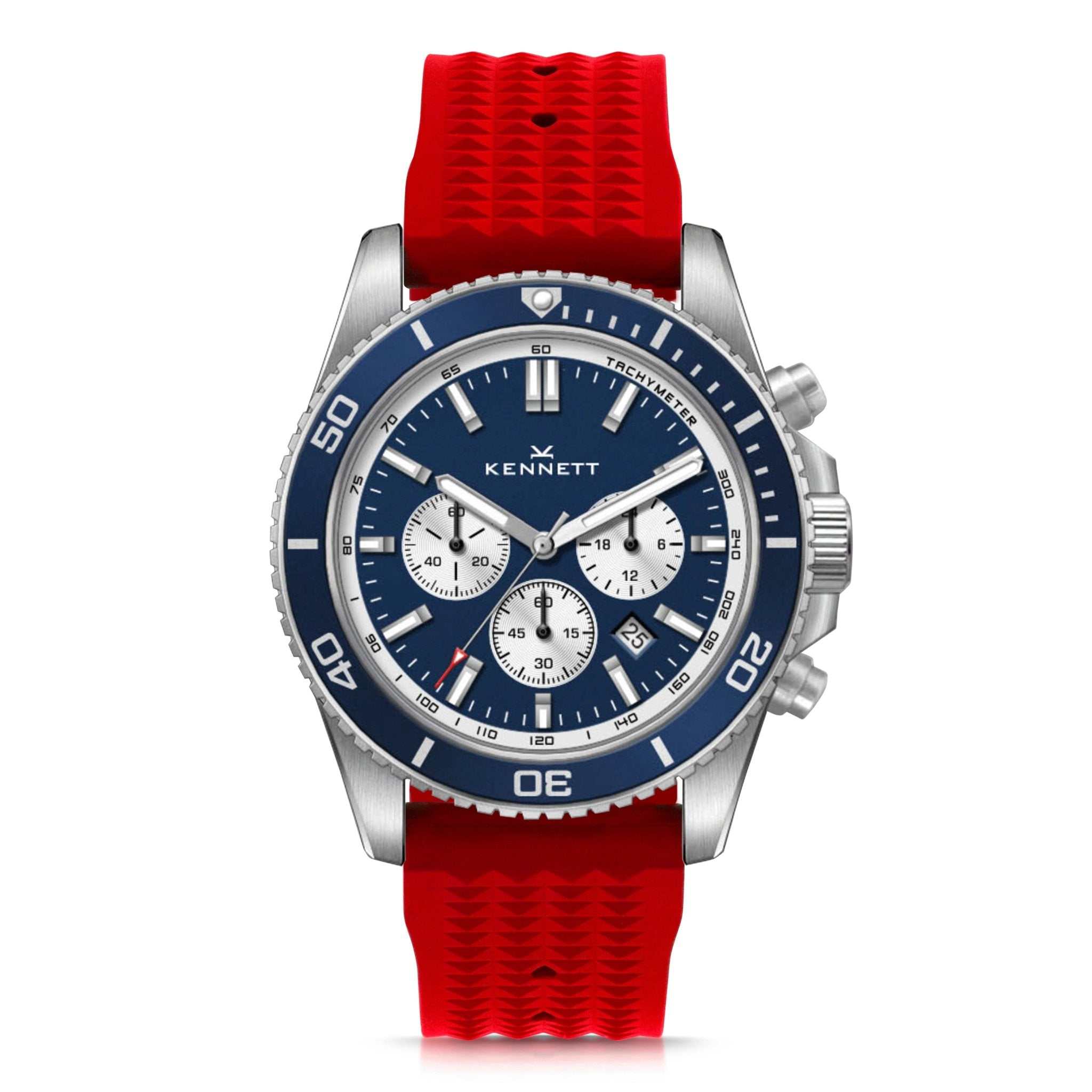 Kennett PaceSetter Chronograph Watch | Nautical Inspired Timepiece Kennett Great Britain
